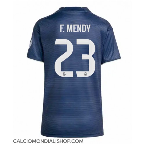 Maglie da calcio Real Madrid Ferland Mendy #23 Seconda Maglia Femminile 2025-26 Manica Corta